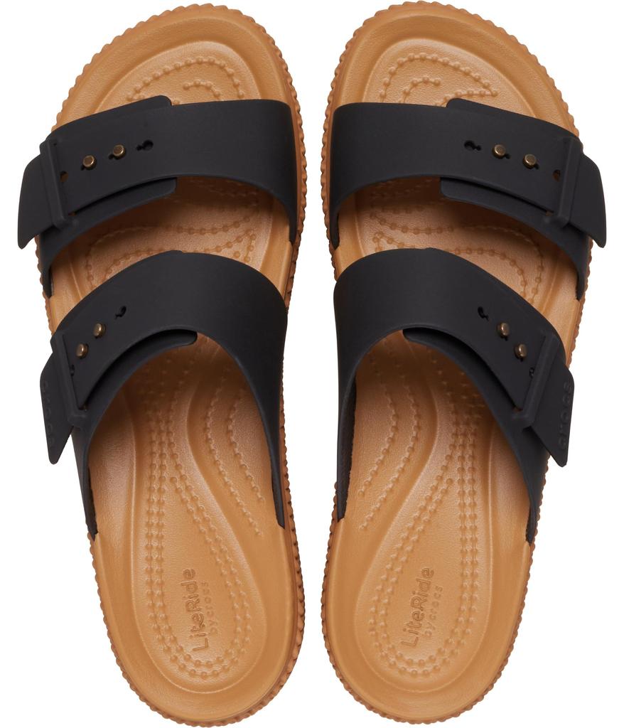 Crocs Brooklyn Buckle Low Wedge