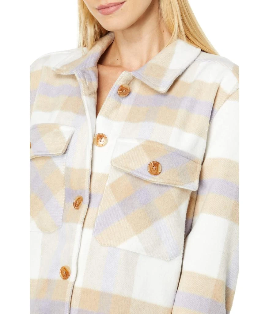 Blank NYC Plaid Shirt Jacket in Trail Blazer 3