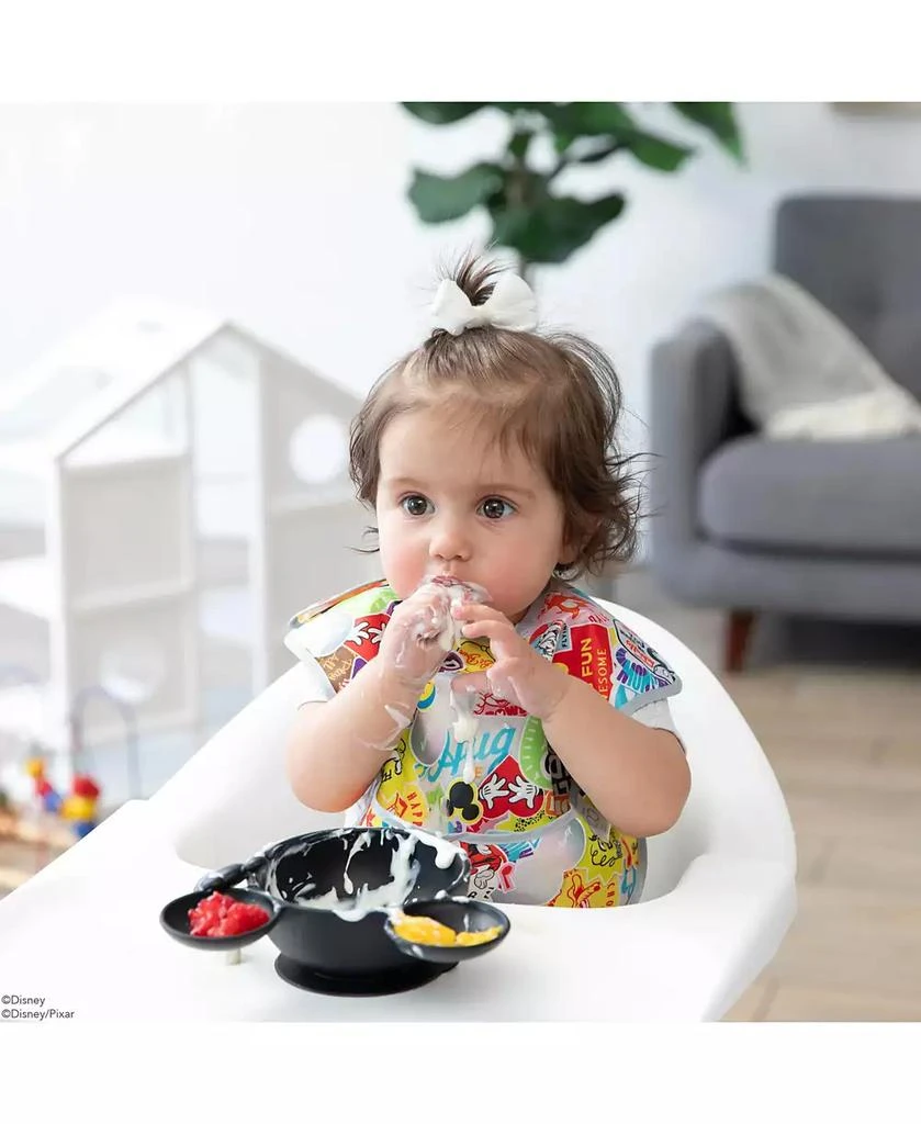 Bumkins Baby Disney 100 Happy Faces Super Bibs, Pack of 2 3