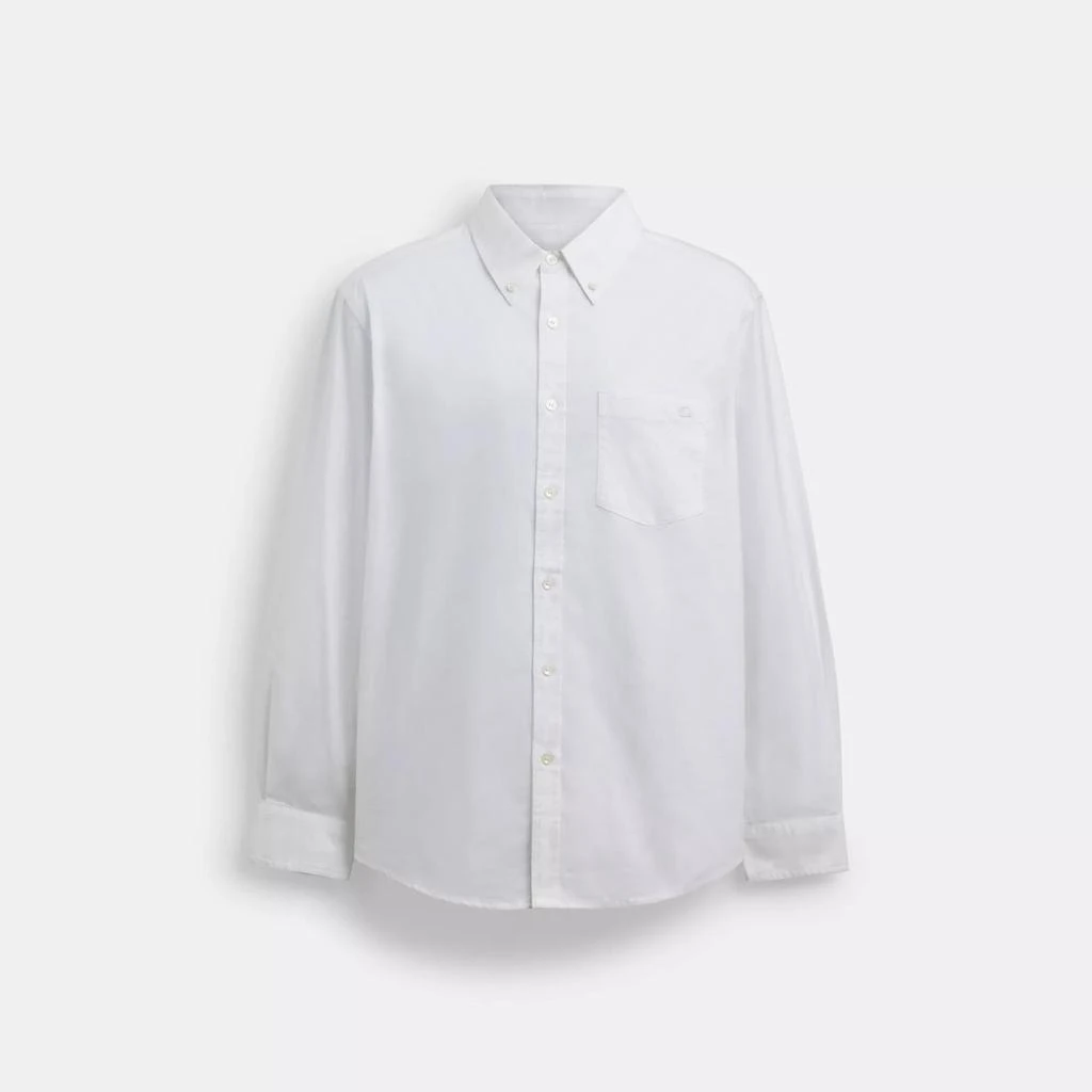 Coach Long Sleeve Button Down Shirt 1