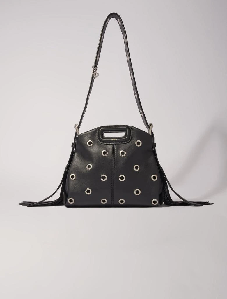 Maje Maje Woman's polyester Miss M Mini eyelet leather bag for Fall/Winter 1