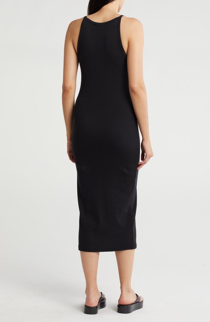 James Perse Ribbed Midi Tank Dress