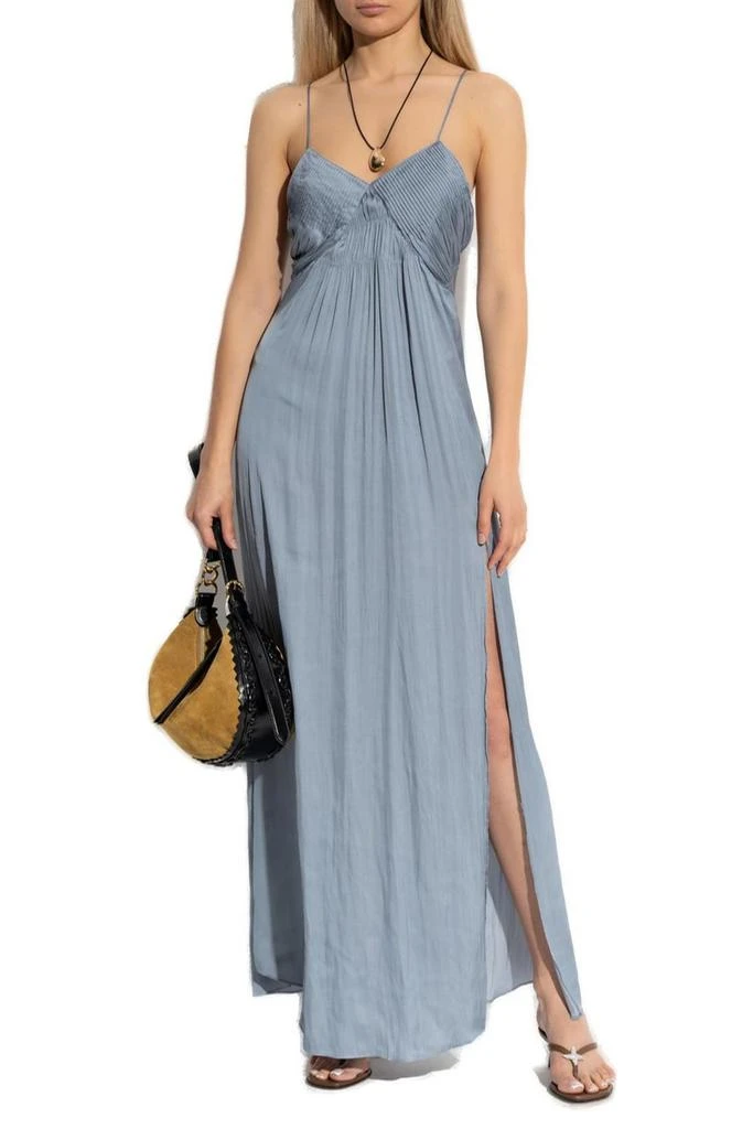 IRO Iro Ingrid V-Neck Sleeveless Slit Dress 4
