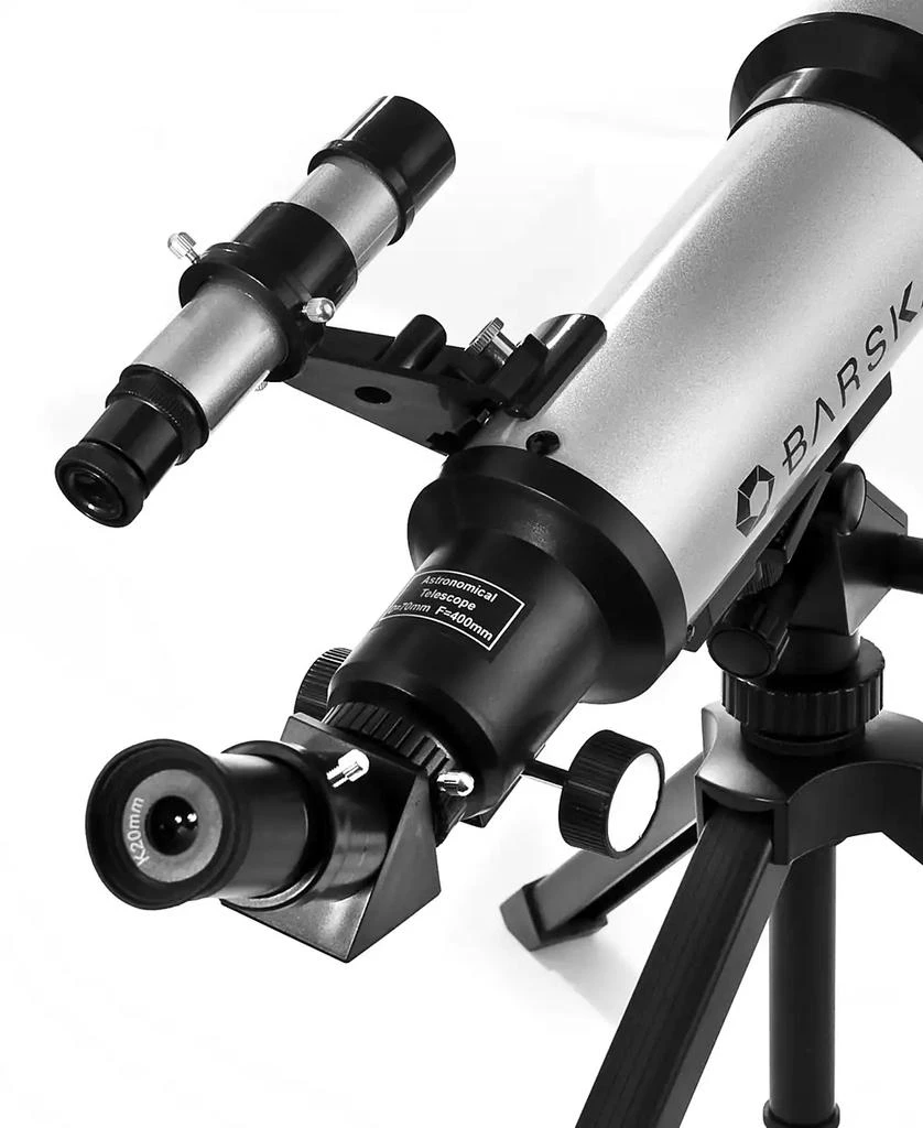 Barska 300 Power, 40070 Starwatcher Compact Refractor Telescope with Table Top Tripod Carrying Case 2