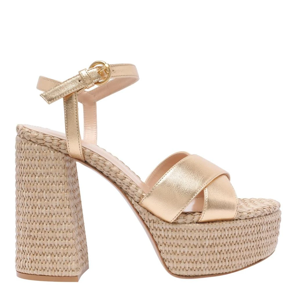 Gianvito Rossi Bebe Platform Sandals 1