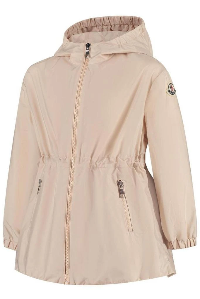 Moncler Moncler Enfant Logo-Patch Hooded Raincoat 2