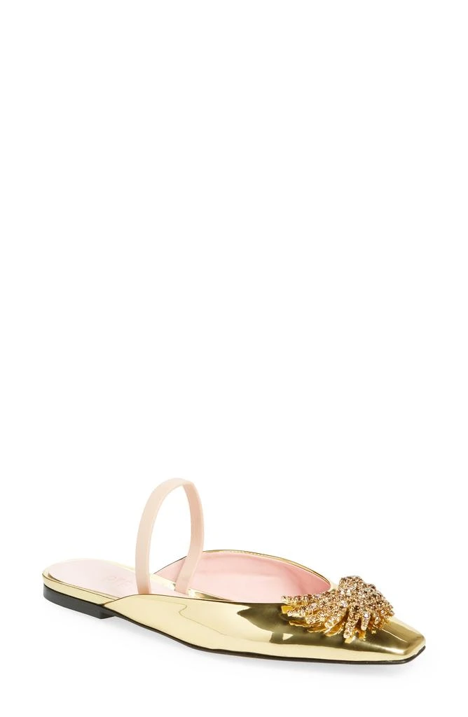 Piferi Drizella Crystal Embellished Slingback Flat 1