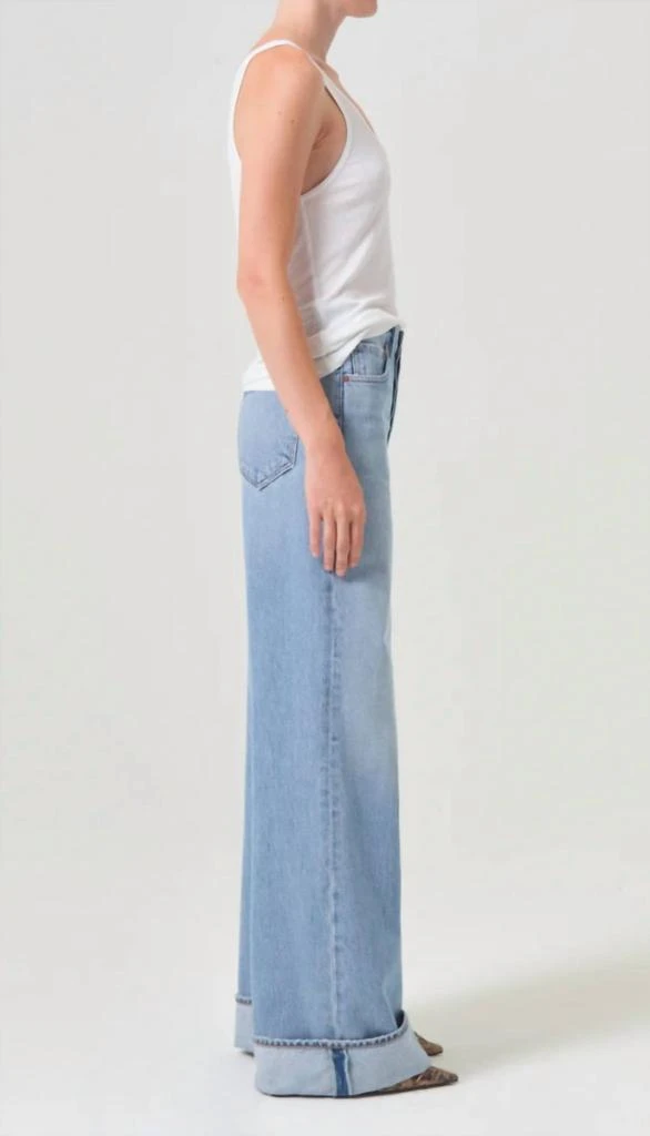 AGOLDE Agolde - Dame High Rise Wide Leg Jeans 4