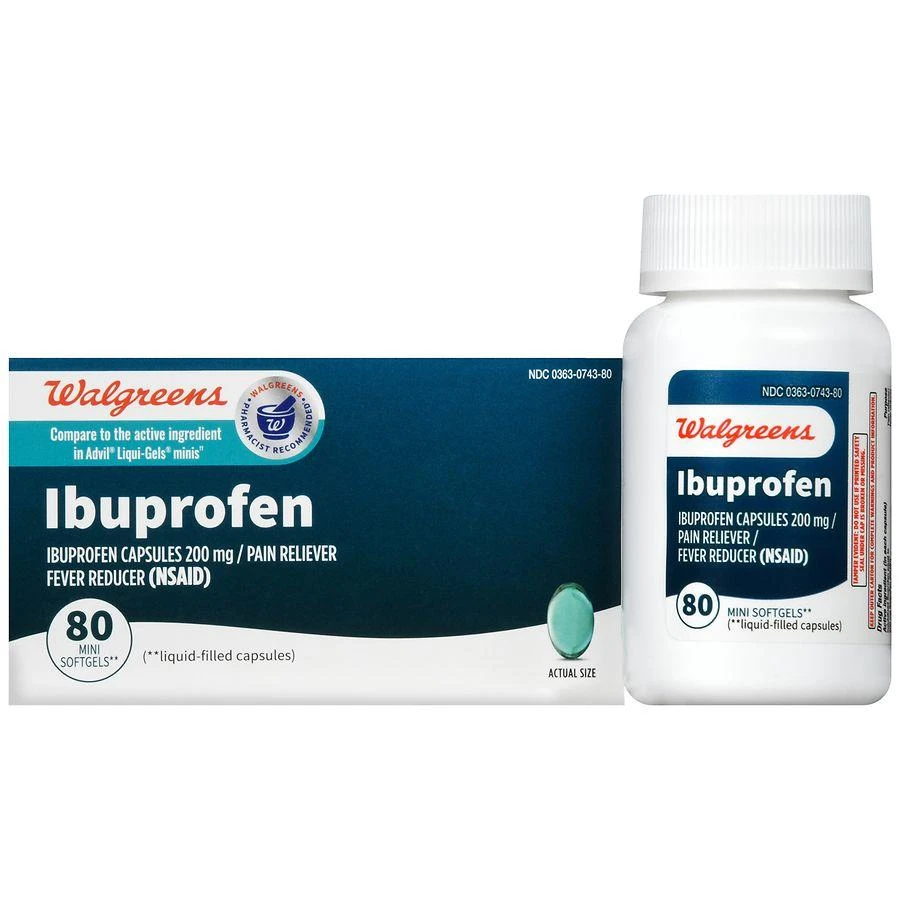 Walgreens Ibuprofen Mini Softgels 1
