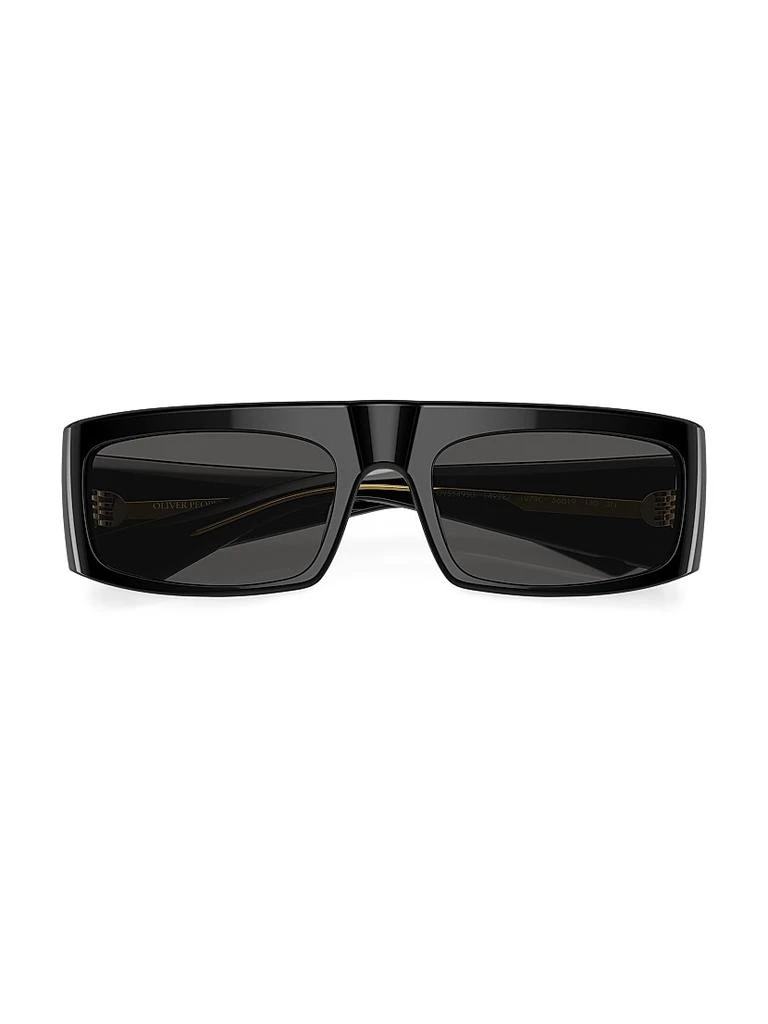 Khaite 56MM Rectangular Sunglasses 5