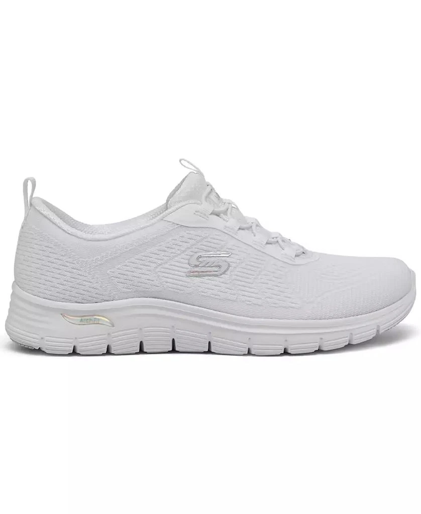 SKECHERS Women's Arch Fit Vista - Gleaming Walking Sneakers from Finish Line 6