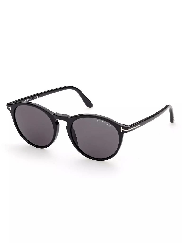 Tom Ford Aurele 52MM Round Sunglasses 1