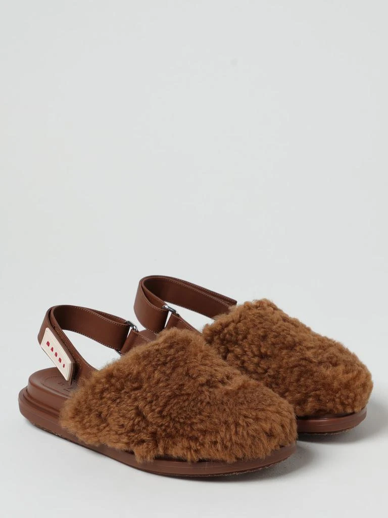 Marni Marni sabots in wool shearling 2