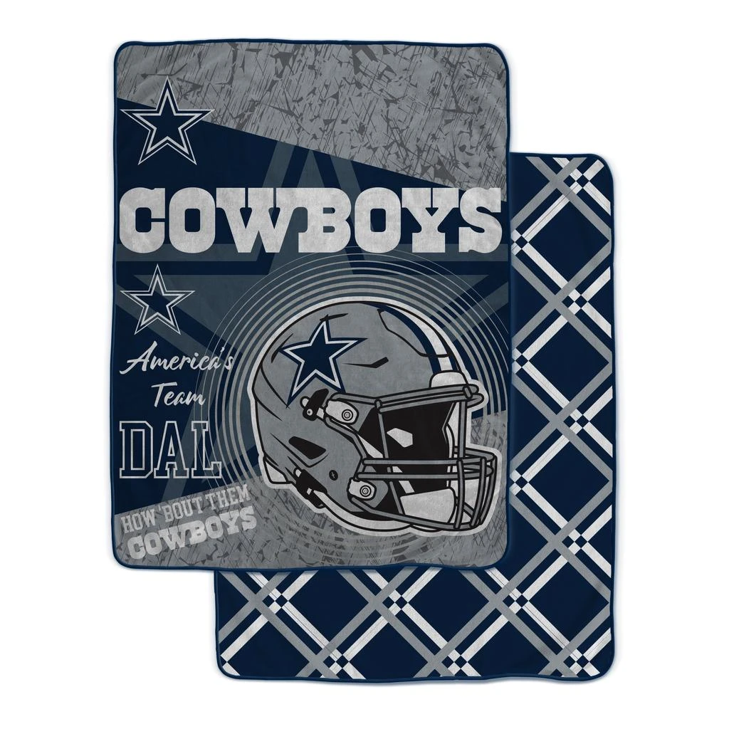 Pegasus Sports NFL Team Helmet Oversized Fleece Blanket