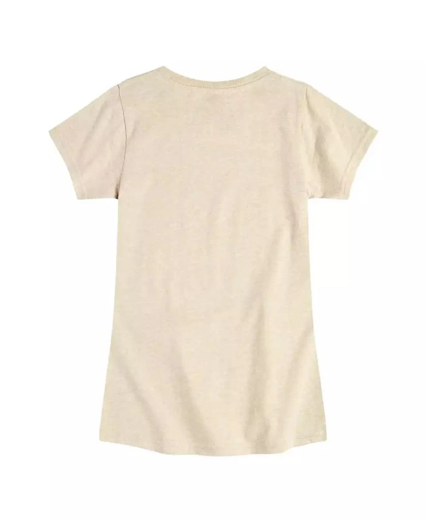 Peanuts Big Girls Snoopy Easter Every Bunny Loves Me Graphic Short Sleeve T-Shirt 2