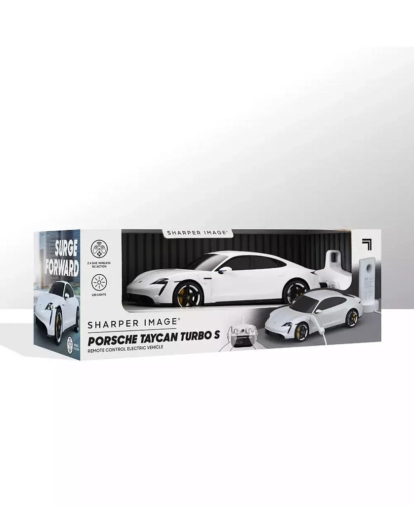 Sharper Image Porsche Taycan Turbo S Remote Control Electric Car 6