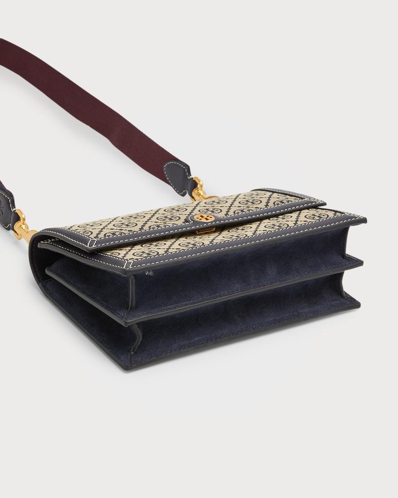 Tory Burch T Monogram Jacquard Shoulder Bag - Crossbody Bags