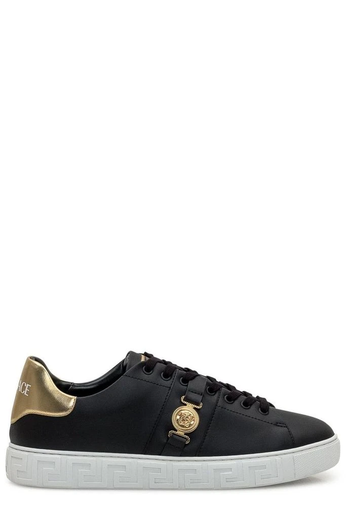 Versace Versace Round-Toe Lace-Up Sneakers 1