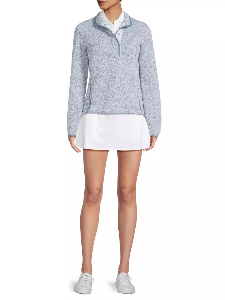Zero Restriction Maddy Snap-Placket Sweater 2