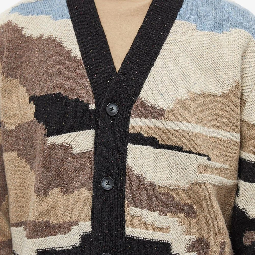 NN07 NN07 Vincent Intarsia Landscape Cardigan 5