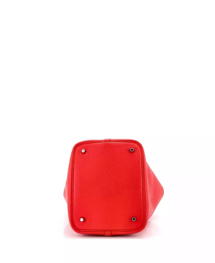 Pre-Owned HERMÉS MM Picotin Lock Bag Clemence 4