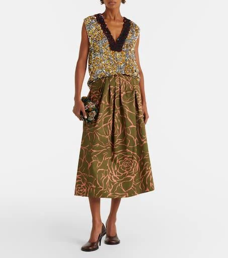 Dries Van Noten Sequined top 2