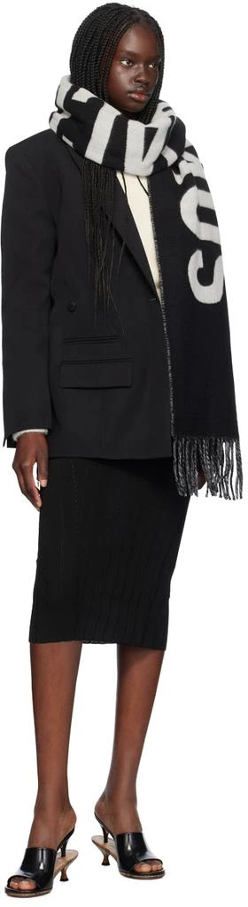 Jacquemus Black Les Classiques 'L'écharpe Jacquemus' Scarf 3