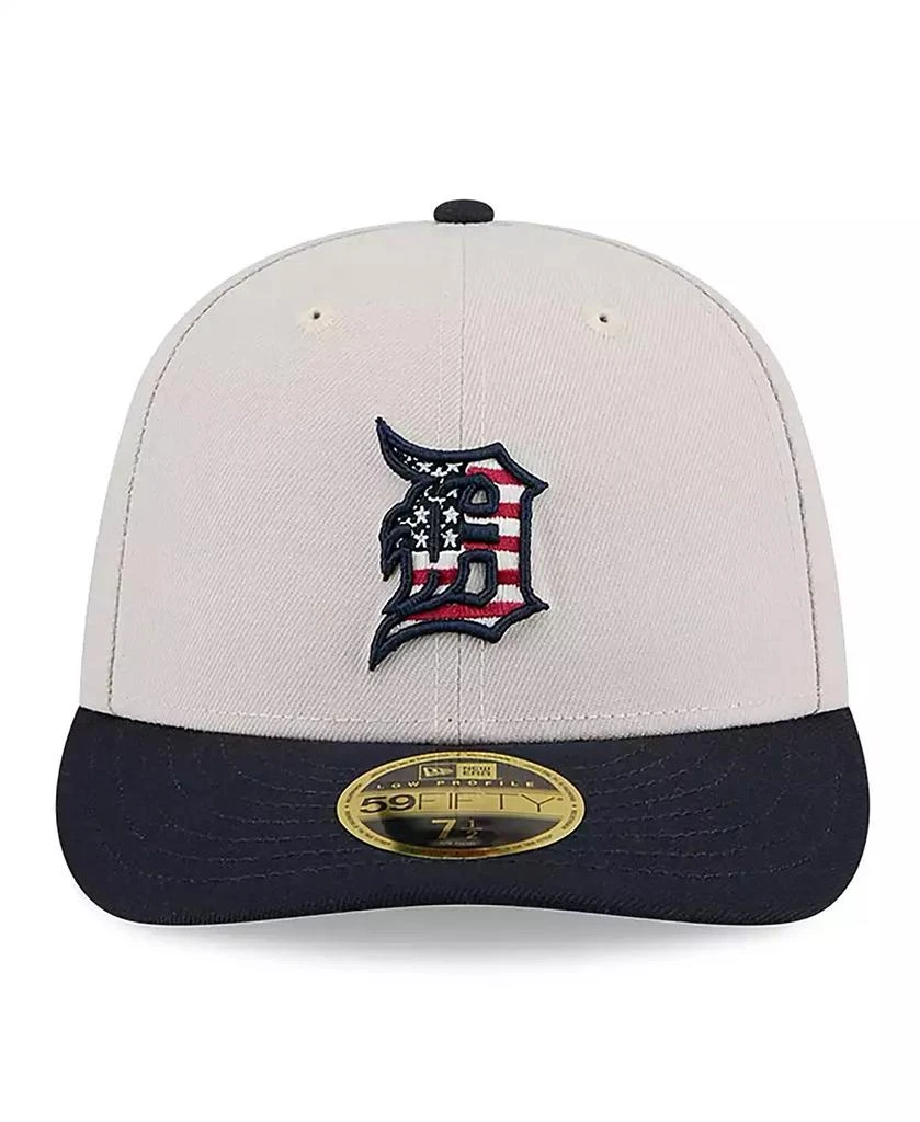 New Era Men's Black Detroit Tigers 2024 Fourth of July Low Profile 59FIFTY Fitted Hat 4
