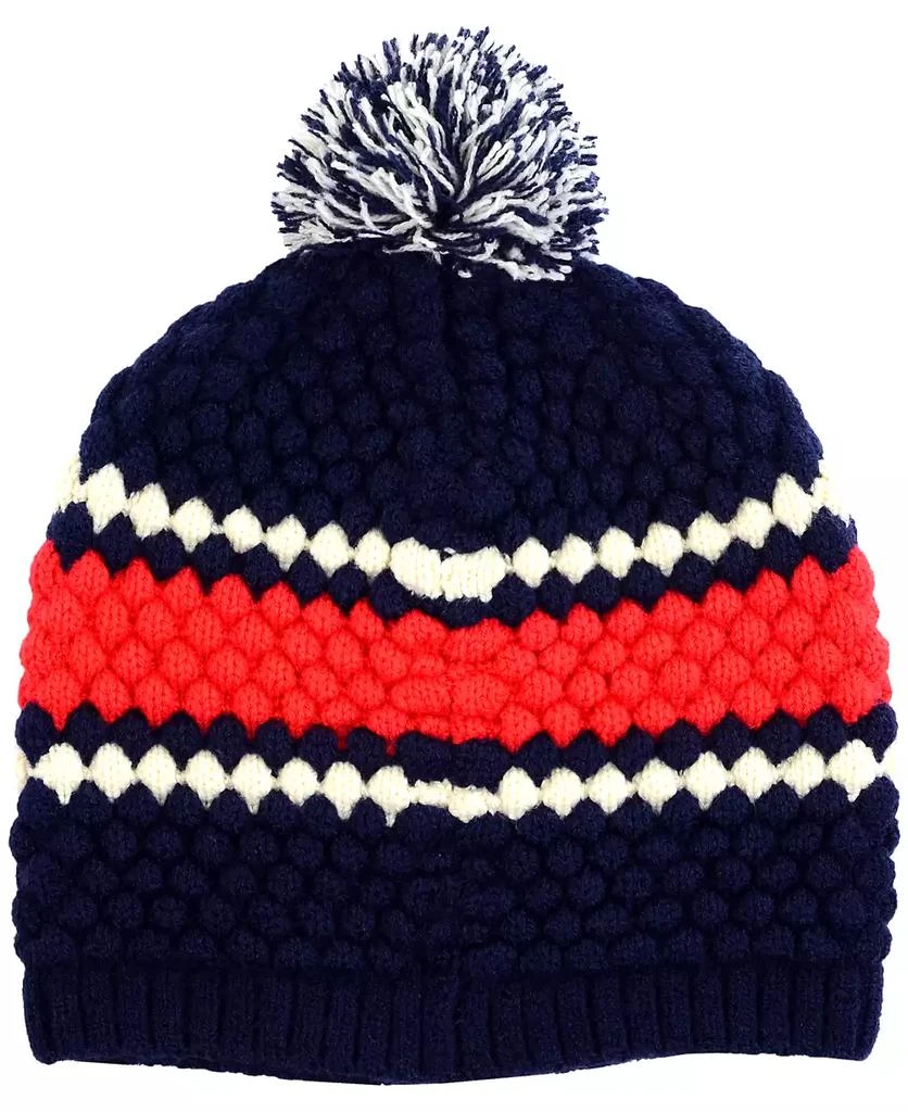 47 Brand Women's New England Patriots Leslie Pom Knit Hat 2