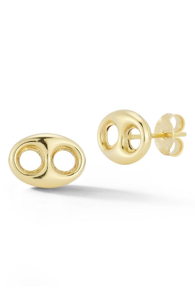 Ember Fine Jewelry 14K Yellow Gold Mariner Stud Earrings