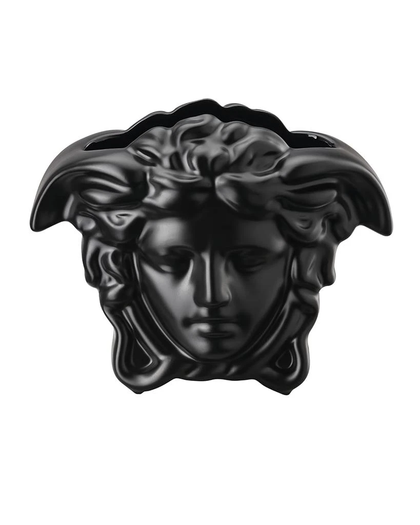 Versace Medusa Grande Vase in Black - 6"