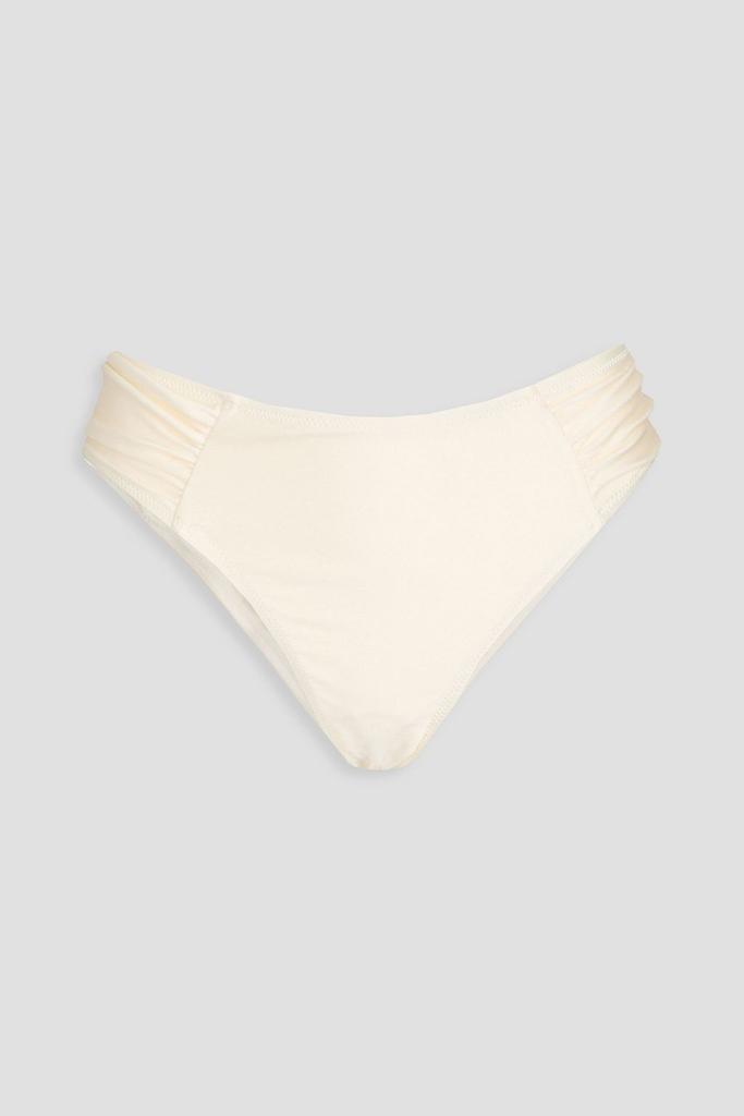 Solid & Striped The Maisie ruched mid-rise bikini briefs