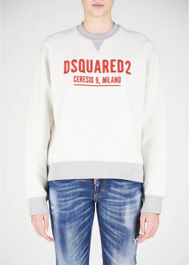 DSQUARED2 Dsquared2 Ceresio 9 Logo Embroidered Sweatshirt 1