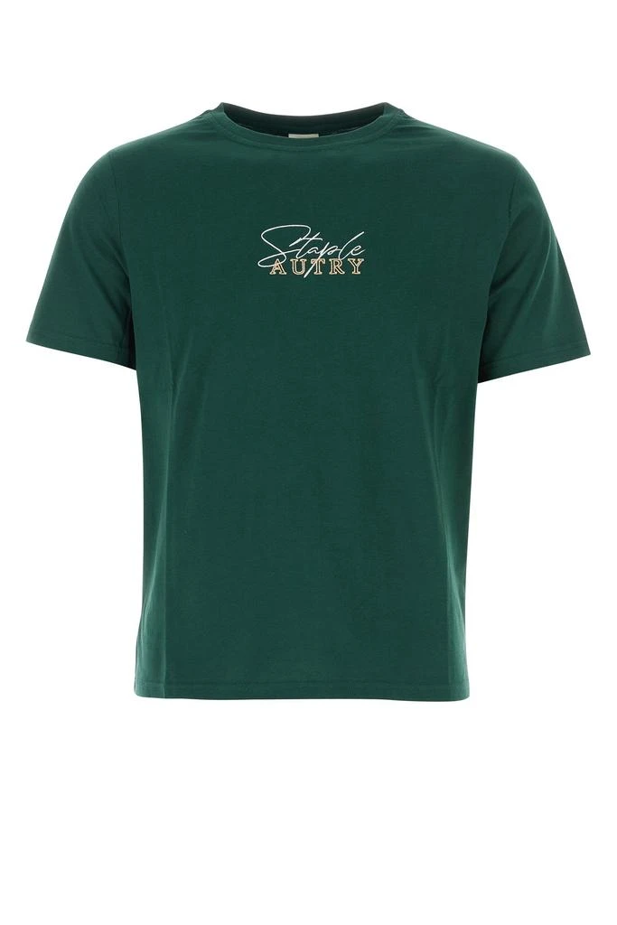 Autry Bottle green cotton Autry X Jeff Staple t-shirt 1