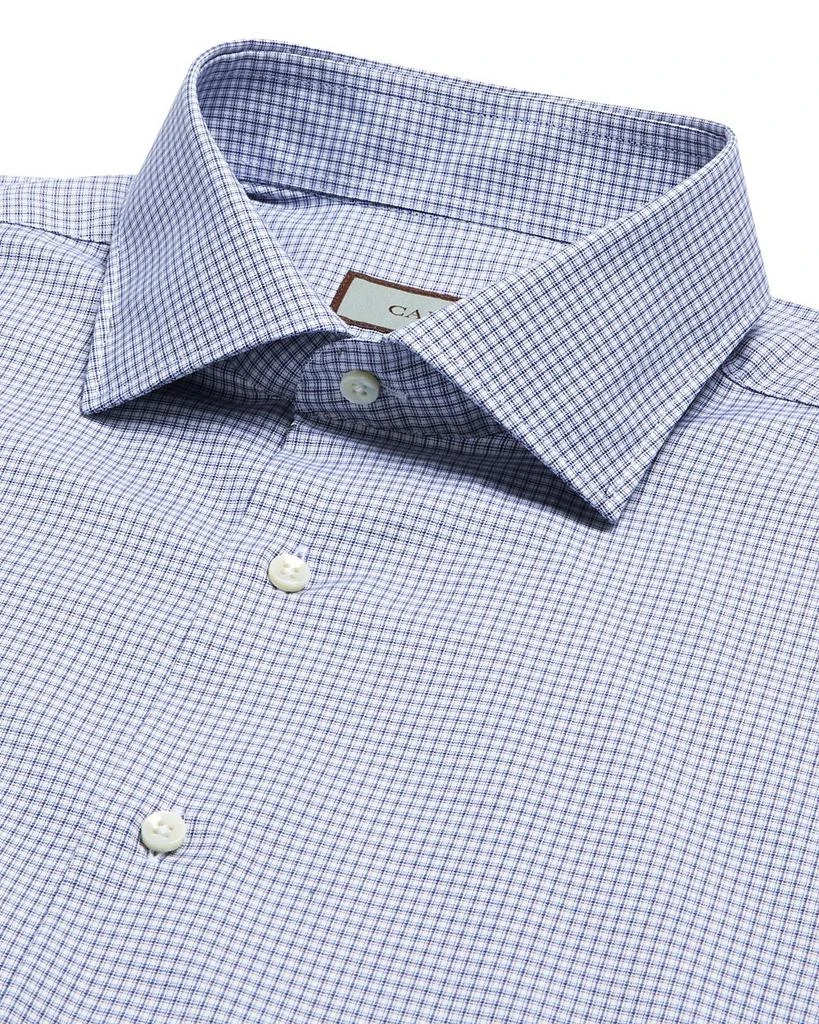 Canali Impeccabile Cotton Micro Check Regular Fit Dress Shirt 5