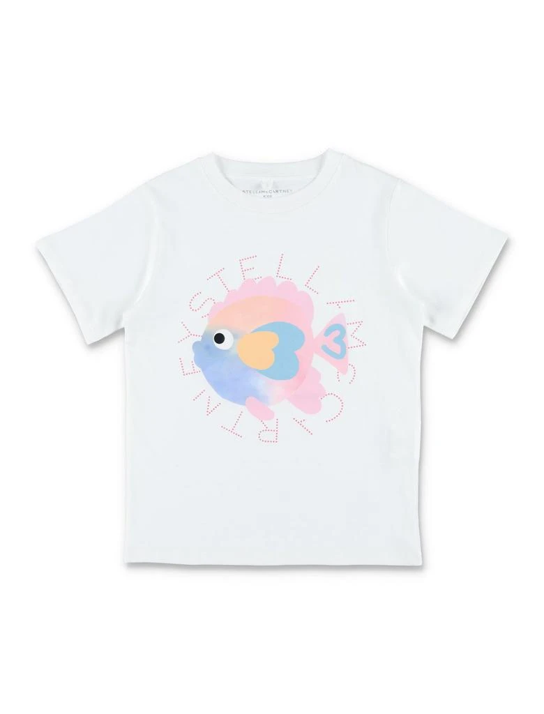 Stella McCartney Stella McCartney Kids Animal Printed Crewneck T-Shirt