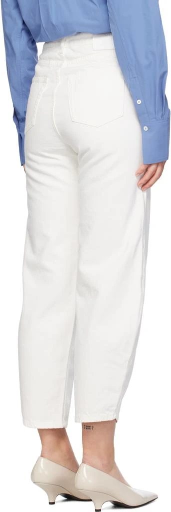 Totême Off-White Barrel Leg Jeans 3