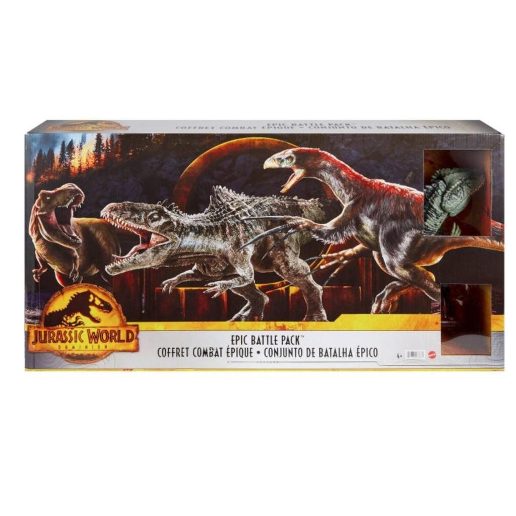 undefined Jurassic World Dominion Epic Battle Pack Figures