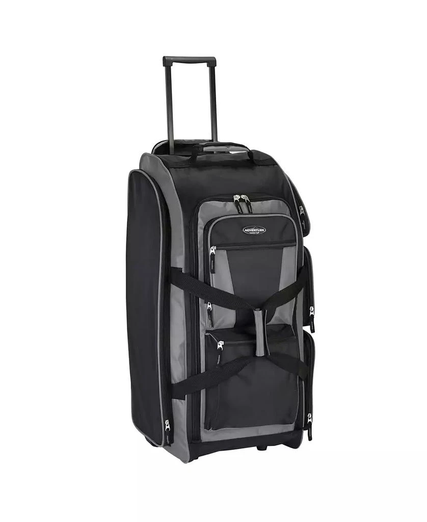Travelers Club 30" Adventure Upright Rolling Duffel Bag 1