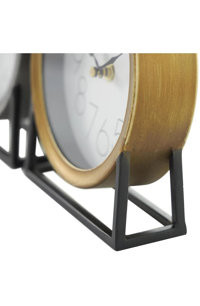 UMA Set of 2 Round Desk Clocks 4