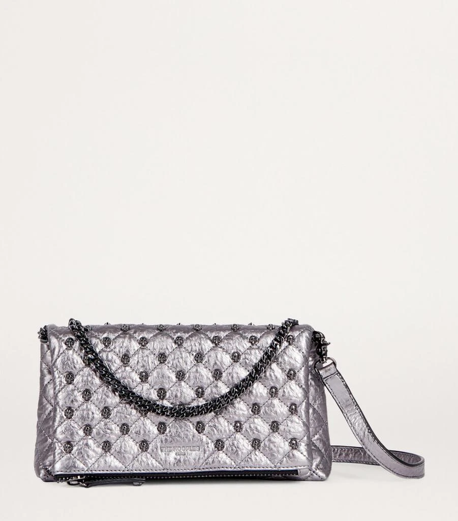 The Kooples Small Leather Skull Pouch 4