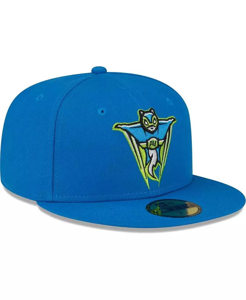 New Era Men's Black Richmond Flying Squirrels Copa De La Diversion 59FIFTY Fitted Hat 4