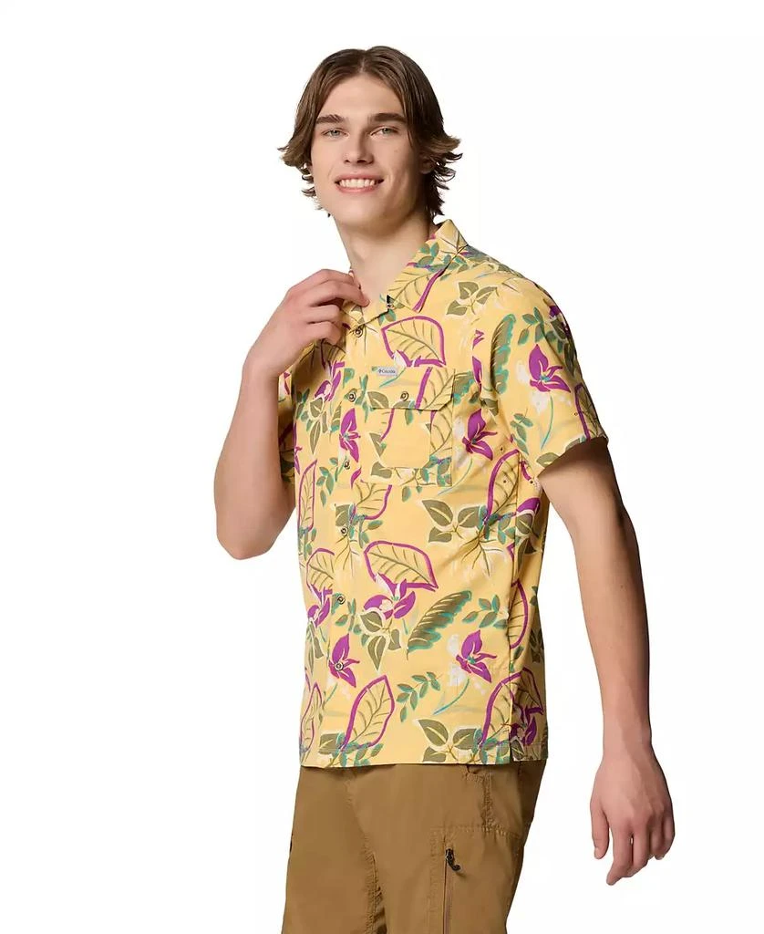 Columbia Men's Tech Trail Utility Printed Woven Short Sleeve Shirt 3
