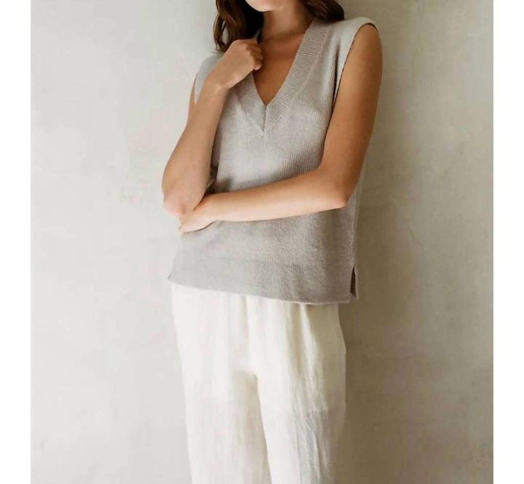 By Together By Together - Luxe Layer V-neck Vest 3