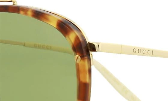 Gucci 58mm Aviator Sunglasses 5