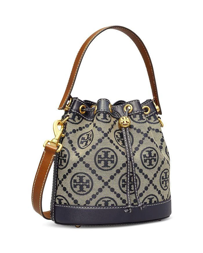 Tory Burch T Monogram Jacquard Bucket Bag 6