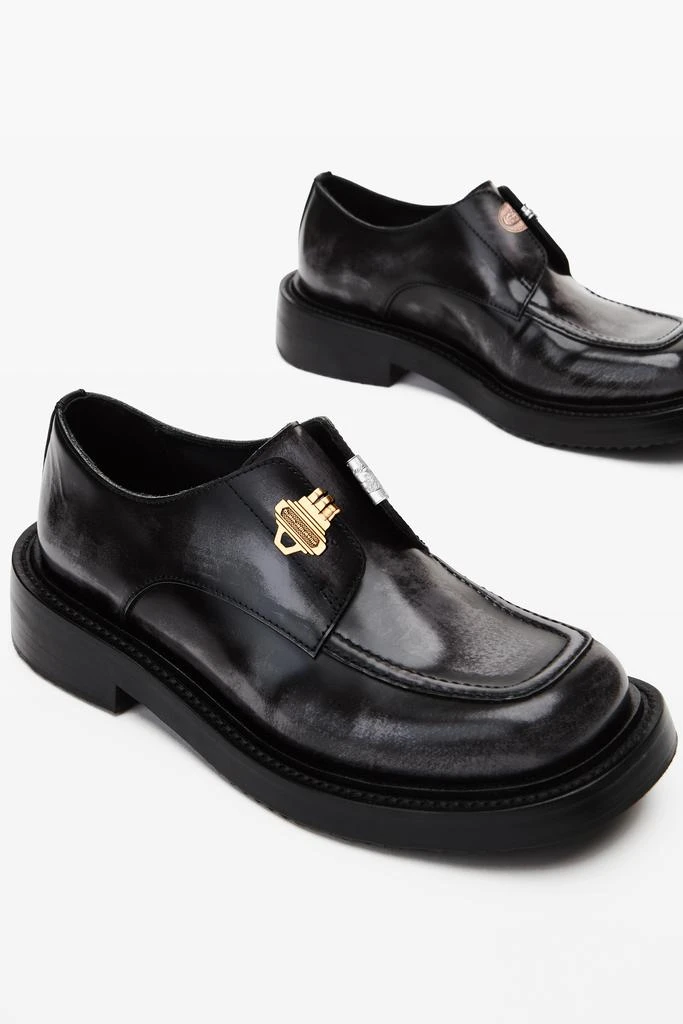 Alexander Wang Black & Grey Leather Dixon Derby 2