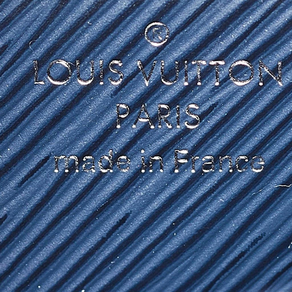 Louis Vuitton Louis Vuitton Blue/Multicolor Epi Leather Peace Love Twist MM Top Handle Bag 10