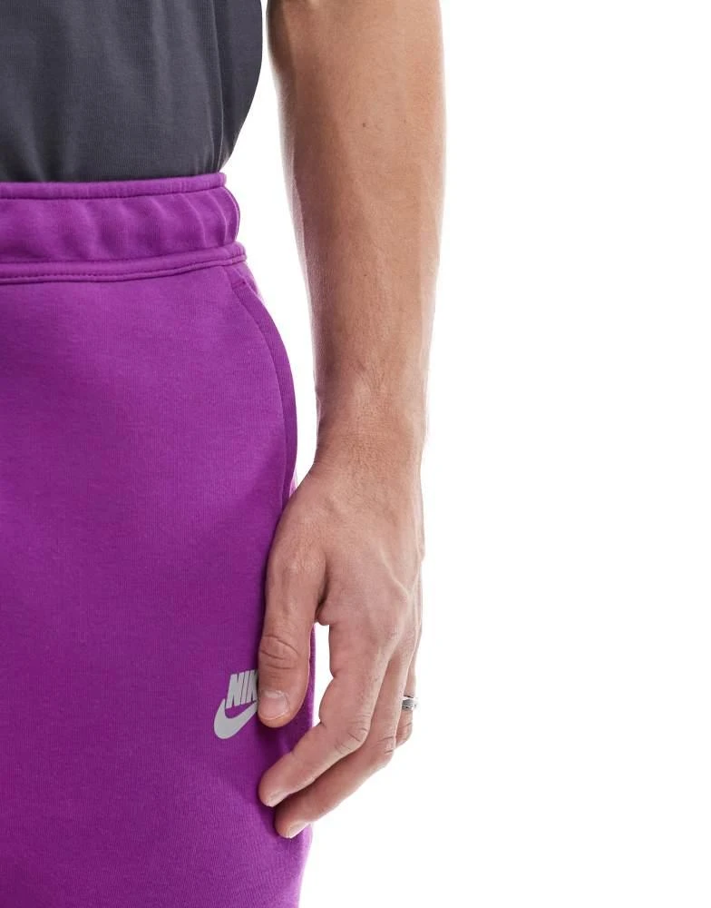 NIKE Nike Tech Fleece reflective joggers in purple 5