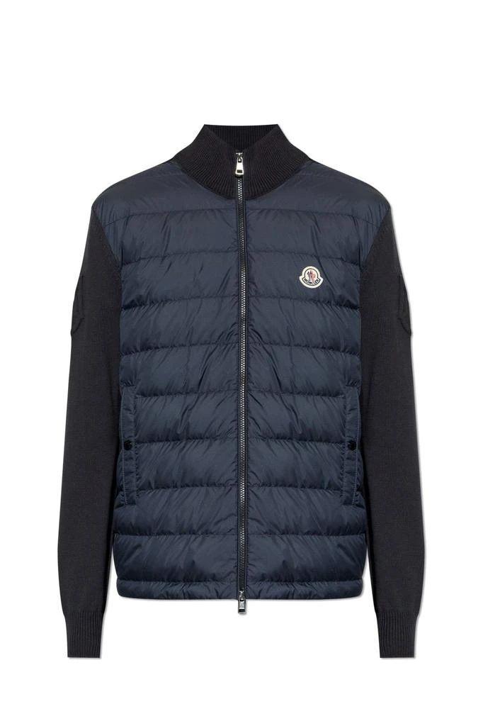 Moncler Moncler Padded Zip-Up Cardigan 1